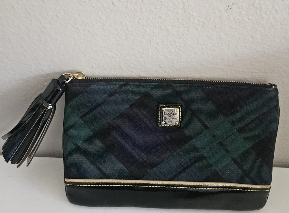 Dooney & Bourke Plaid Pouch
